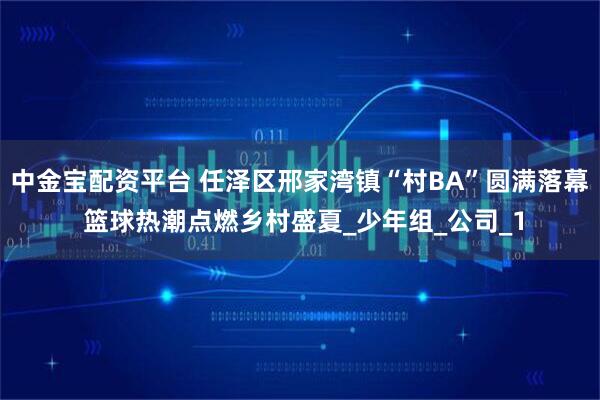 中金宝配资平台 任泽区邢家湾镇“村BA”圆满落幕 篮球热潮点燃乡村盛夏_少年组_公司_1